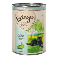 Feringa Single Meat Menu 6 X 410g -EUKANUBA Shop feringa singlemeat adult rabbit 410g 1000x1000 6 1