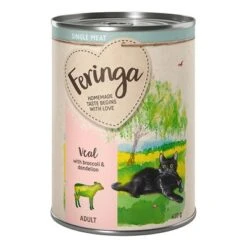 Feringa Single Meat Menu 6 X 410g -EUKANUBA Shop feringa singlemeat adult veal 410g 1000x1000 7 1