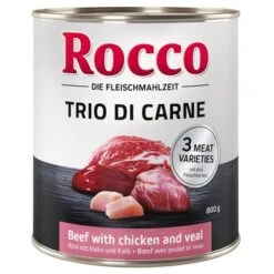 Rocco Classic Trio Di Carne Multibuy 24 X 800g 8 Rocco Classic Trio Di Carne Multibuy 24 X 800g -EUKANUBA Shop la 80504 rocco triodicarne beefchickenveal 800g 1000x1000 0