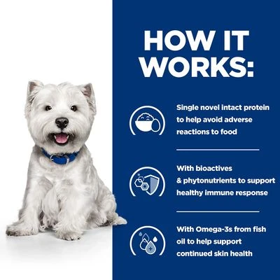 Hill’s Prescription Diet Canine Mini Derm Complete Dry Dog Food - Image 6