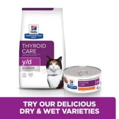 Hill's Prescription Diet Feline Y/d Thyroid Care 18 Hill's Prescription Diet Feline Y/d Thyroid Care -EUKANUBA Shop pd yd cat bk26252m bk32822 cross sell uk 2