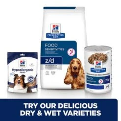 Hill's Prescription Diet Canine Z/d Food Sensitivities 18 Hill's Prescription Diet Canine Z/d Food Sensitivities -EUKANUBA Shop pd zd dog bk30873m bk30972 cross sell uk 5