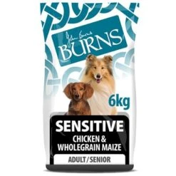 Burns Adult & Senior Sensitive - Chicken & Wholegrain Maize -EUKANUBA Shop pic sensitive chicken 6kg 2