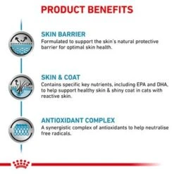 Royal Canin Veterinary Feline Skin & Coat In Gravy -EUKANUBA Shop rc vet wet catskincoat b1 page 3 1