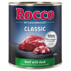 Rocco Classic Multibuy 24 X 800g -EUKANUBA Shop rocco classic beefduck 800g 1000x1000 2 1