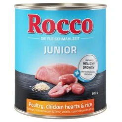 Rocco Junior Multibuy 24 X 800g -EUKANUBA Shop rocco junior poultry 800g 1000x1000 2