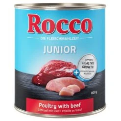 Rocco Junior 6 X 800g -EUKANUBA Shop rocco junior poultrybeef 800g 1000x1000 9 1
