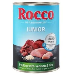 Rocco Junior Multibuy 24 X 400g -EUKANUBA Shop rocco junior poultryvenicon 400g 1000x1000 3