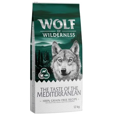 Wolf Of Wilderness "The Taste Of The Mediterranean" - With Lamb & Trout