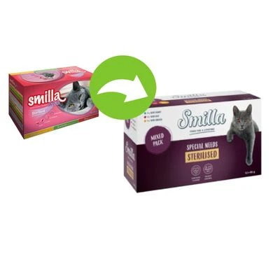 Smilla Adult Sterilised Pouches Mixed Pack 4 Smilla Adult Sterilised Pouches Mixed Pack - Image 2