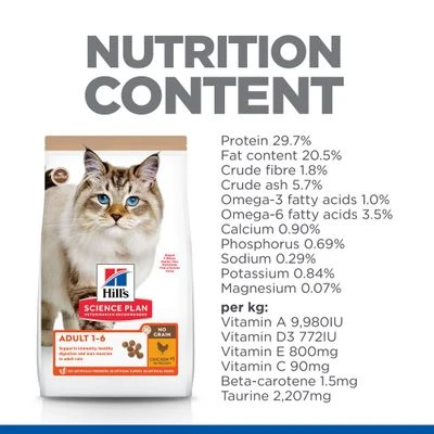 Hill's Science Plan Hill’s Science Plan Adult 1-6 No Grain With Chicken 9 Hill's Science Plan Hill’s Science Plan Adult 1-6 No Grain With Chicken - Image 7