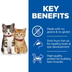 Hill's Science Plan Hill’s Science Plan Kitten <1 No Grain With Chicken 14 Hill's Science Plan Hill’s Science Plan Kitten <1 No Grain With Chicken -EUKANUBA Shop sp no grain cat kitten chicken key benefits 0