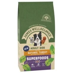 James Wellbeloved Adult Superfoods - Turkey With Kale & Quinoa 14 James Wellbeloved Adult Superfoods - Turkey With Kale & Quinoa -EUKANUBA Shop superfoods turkey fop 1 5kg 8 7