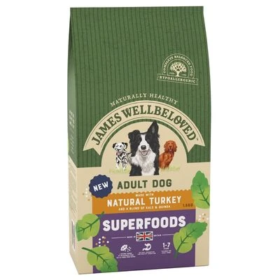 James Wellbeloved Adult Superfoods - Turkey With Kale & Quinoa 5 James Wellbeloved Adult Superfoods - Turkey With Kale & Quinoa - Image 3