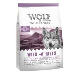 Wolf Of Wilderness "Classic" Mixed Trial Pack -EUKANUBA Shop wow 1kg wildhills 1