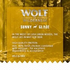 Wolf Of Wilderness Adult "Sunny Glade" - Venison -EUKANUBA Shop wow benefitboard sunnyglade 1000x1000 uk 5