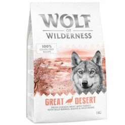 Wolf Of Wilderness Adult "Great Desert" - Turkey -EUKANUBA Shop wow classic greatdesert 1kg 1000x1000 3