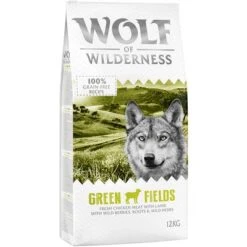 Wolf Of Wilderness Adult “Green Fields” - Lamb