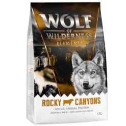 Wolf Of Wilderness "Rocky Canyons" - Beef -EUKANUBA Shop wow elements rocky front 1kg 1000x1000 1
